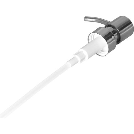 Pompe per dispenser di lozione, facili da installare, in acciaio inox 304 + pompa di ricambio in plastica per flaconi di lozione e dispenser di sapone.