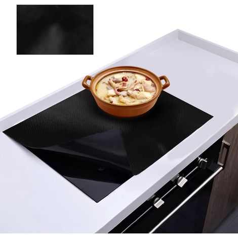 1 Tapis Protection Plaque Induction, Silicone Antidérapant, Résistant Chaleur 230°C, Pour Cuisine (1/5)