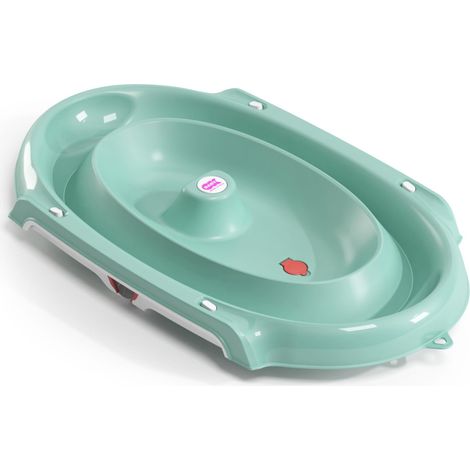 Okbaby Onda Slim - Vaschetta Pieghevole per Neonato 0-12 Mesi - Azzurro (1/4)