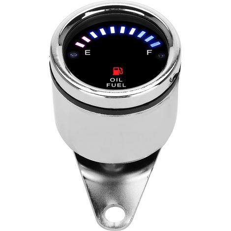 Universelle 12V DC LED-Kraftstoffanzeige für Motorräder und Autos, digitale Ölstandsanzeige (1/5)
