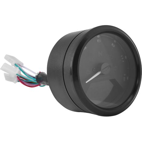 12000 U/min LCD-Digitaltacho mit Geschwindigkeitsanzeige und Ganganzeige für Motorrad, Roller, ATV (1/5)