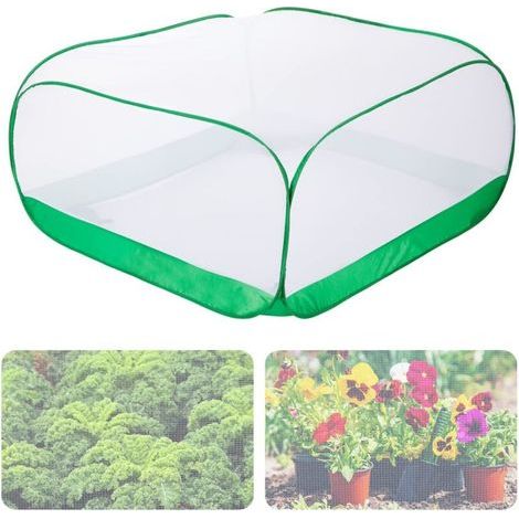 1 bâche de protection pour plantes de jardin. anti-oiseaux et antiparasitaires. pour fruits. légumes. semis et herbes (1/4)