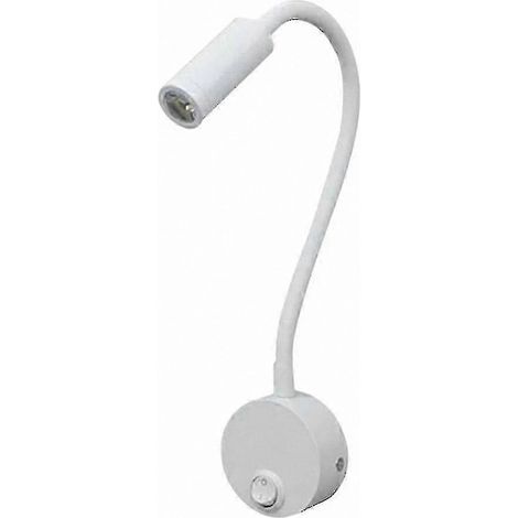 Lampe de lecture LED murale réglable, applique flexible à col de cygne compatible avec les chambres, les bureaux, les établis et les studios. (1/5)