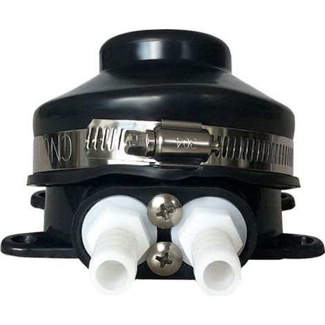 Pompe à pied auto-amorçante pour évier RV et yacht – Matériaux POM, caoutchouc, acier inoxydable – Économie d'énergie sans électricité (1/3)