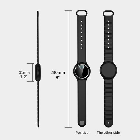 Bracelet anti-moustiques à ultrasons rechargeable par USB (1/5)