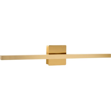 Lámpara LED para cuadros y espejos de metal horizontal moderno dorado Mariz