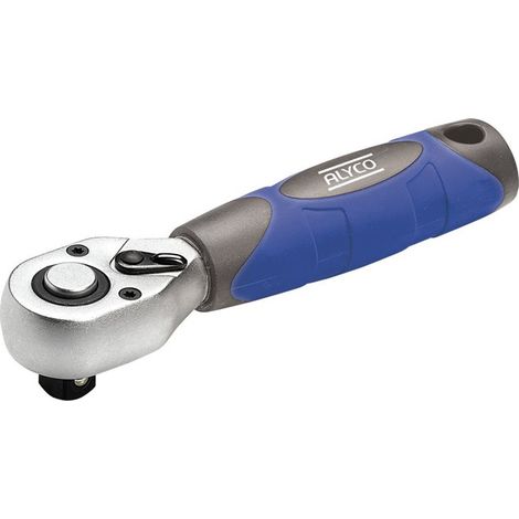 LLAVE DE CARRACA CORTA DE 1/4" ALYCO