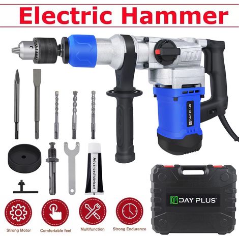Brushless Rotary SDS Impact Hammer Drill Concrete Tile Breaker Demolition Jack (1/5)