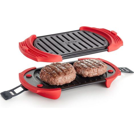Pulsar Mikrowellen-Grill Lékué aus Stahl, kompakt und leicht (1/3)
