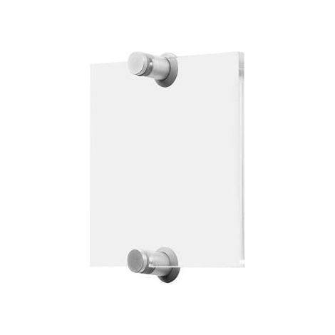 Letrero para puerta Elite A5/A6 (148x148 mm) con espaciadores (1/3)