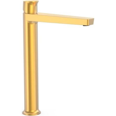 Mitigeur XL pour lavabo Project Or Mat 24K - TRES 22180402OM