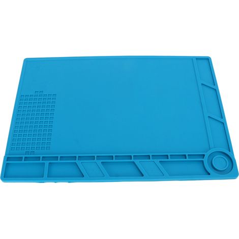 Tapis de Réparation Silicone Isolant Thermique Antistatique à Aimant pour Maintenance Électronique (1/5)