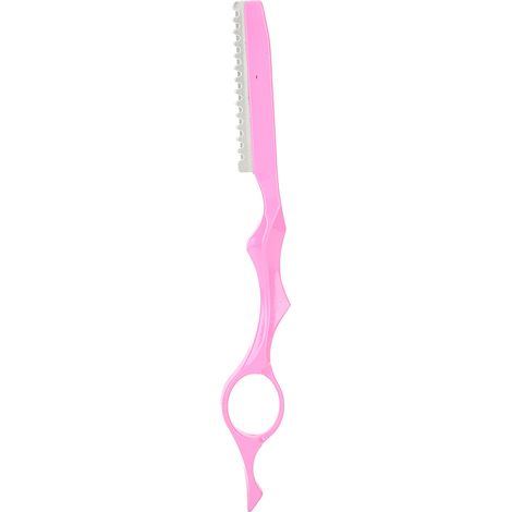 Haarausdünnmesser aus rosafarbenem Edelstahl – Tragbares Haarstyling-Werkzeug für dünner werdendes Haar (1/5)