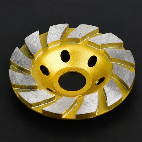 Meule diamantée de 100 mm / 4 pouces, meule boisseau pour le polissage de la pierre, du béton et de la céramique (1/5)