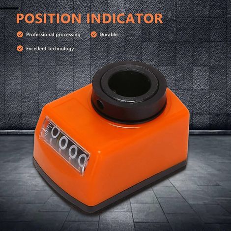 1 compteur indicateur de position 14 mm à 4 chiffres, affichage numérique, pour machines-outils et applications industrielles - FFY (1/4)