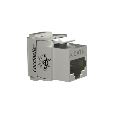 Connecteur Rj45 Jack Coccinelle One Pouce Keystone CAT 6 FTP (71325) (1/3)
