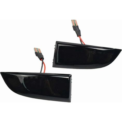 Clignotant LED Rétroviseur Extérieur pour 3 MK3 III, Feu Indicateur de Direction, Signal Lumineux, Compatible Modèle, Accessoire Auto, Éclairage Ambre, Design Moderne (1/5)