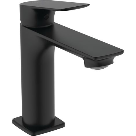 Ideal Standard Ceralife C - Grifo de lavabo con desagüe ClickClack, BlueStart, negro seda BE047XG (1/3)