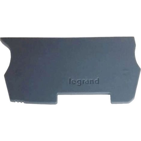 Terminal Legrand gris para terminales de tornillo seccionables 037555 (1/2)