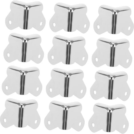 Protections d'angle métalliques 1,57 pouce pour haut-parleurs [12 (1/5)