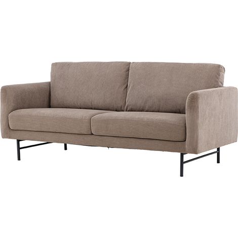 Sky Sofa 3-Sitzer braun.