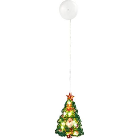 Luces De Decoración Para Ventana - Con Ventosa - Para Interior Y Exterior Protegido - Ideal Para Navidad - 1 Unidad (1/5)