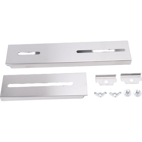 Ortviai Porte-gabarit pour pierres à affûter en acier inoxydable ajustable avec écrous à oreilles pour éviers et pierres de 29-44 cm et 9-22 cm (1/5)