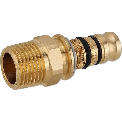 GEBERIT Mepla Press-Übergang 20 mm x 1/2 Zoll AG - 602.535.00.5 (1/3)
