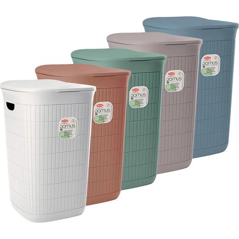 Panier à linge domus domus 50L compact plastique régénéré