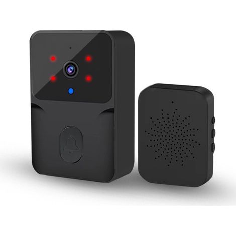 Sonnette vidéo sans fil avec caméra 1080p, carillon, audio bidirectionnel, étanchéité IP65, stockage sur carte SD et cloud, Tuya Smart (1/3)