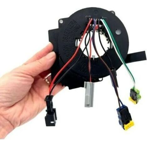 Contacteur tournant ressort airbag volant Scénic 2 – Compatible avec plusieurs références – Système de sécurité et de commande fiable - 8200127733
