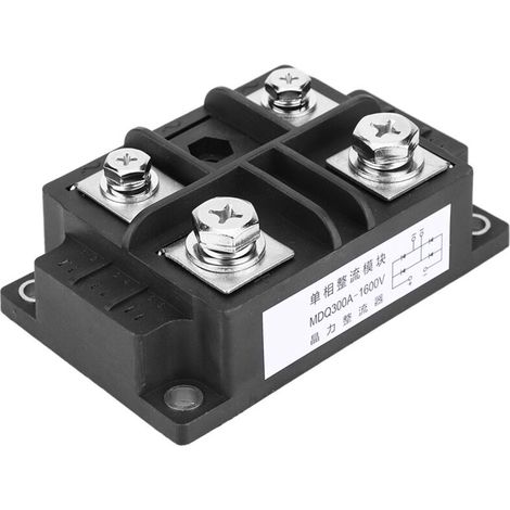 rougeresseur de pont à Diode monophasé, 1 pièce, 300A Amp, 1600V, 110x67x40mm (1/5)