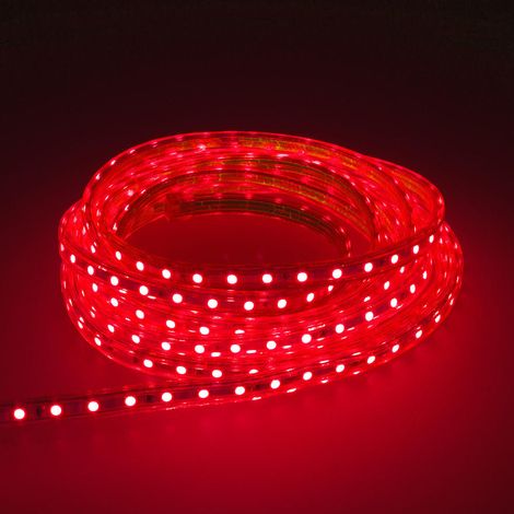 Leuchtstreifen SMD2835 60 LED/Meter LED Strip Stripe Lichtleiste Lichterkette Lichtband Lichtstreifen / Rot, 5m (1/5)
