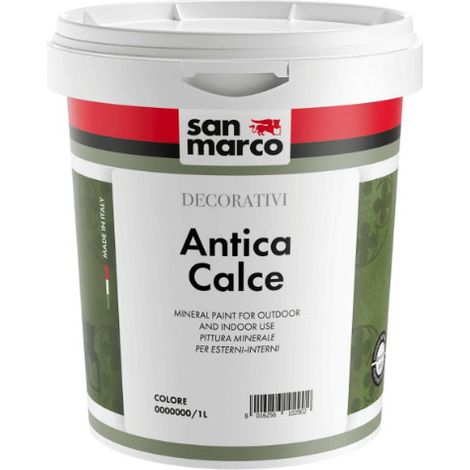 Peinture Minérale San Marco Antica Calce Blanc 1l - San Marco