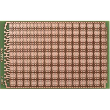 Velleman ECS2 Platine Euro (L x l) 160 mm x 100 mm Contenu 1 pc(s) S416142 (1/2)