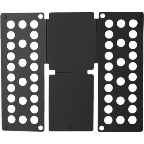 Planche À Plieur - 40 x 16 cm - Pour Chemises Et Vêtements Courants - Noir (1/4)