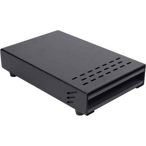 Jhubersproducts，Bandeja para posos de café espresso con cajón，Poste de goma extraíble，Cubo de residuos de café de acero inoxidable (1/5)