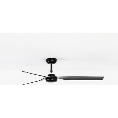 Deckenventilator ohne Licht schwarz PUNT 33815