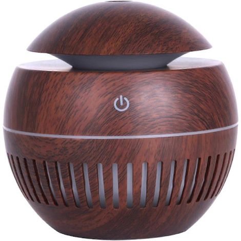 Humidificateur d'air électrique, diffuseur d'air, humidificateur d'air ultrasonique en bois (1/4)