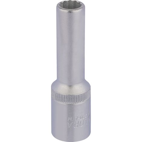 Draper 11mm Bi-Hex Deep Socket for 1/2" Square Drive – Metric Deep Hexagon Socket, Model 11931 (1/5)