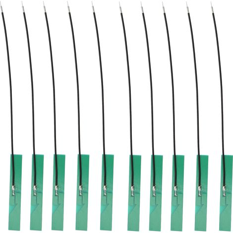 Lot de 10 antennes WIFI internes RG1.13, fil haute performance, large couverture 2.4GHz, intégré pour maison intelligente (1/5)