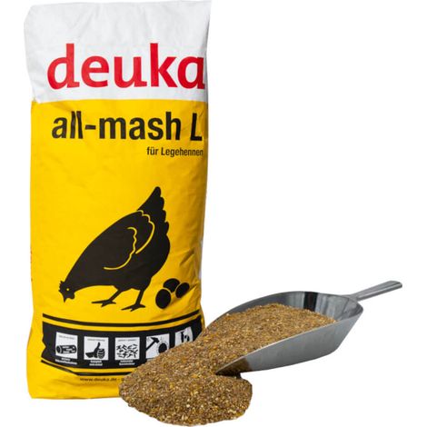 Deuka NG All Mash L 25 kg aliment pour poules, aliment pour volailles, farine de ponte, graines