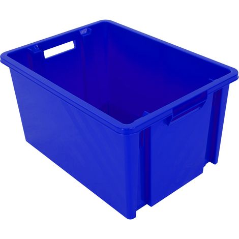 Bac gerbable et emboitable Novap - Capacité 18 L - Bleu roi