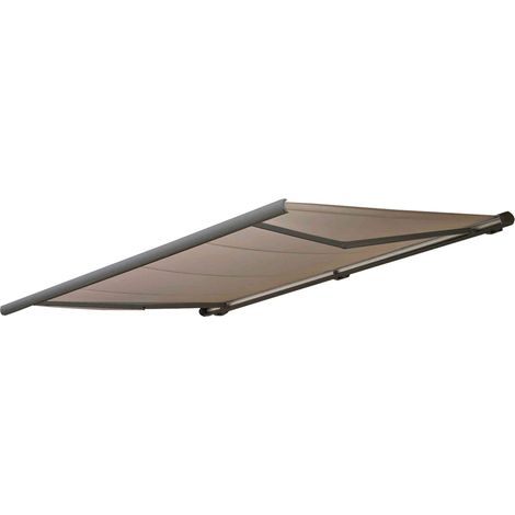 Ersatz-Bezug für Markise HHG-527, Vollkassette Ersatzbezug Sonnenschutz 4,5x3m Polyester sand (1/5)