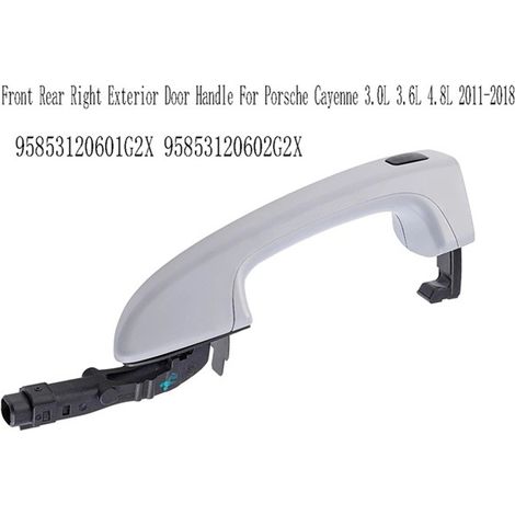 95853120601G2X and 95853120602G2X are for the right exterior door handle of Porsche vehicles.