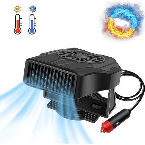 Chauffage dhabitacle de voiture, Ventilateur de Voiture Chauffant, 2 en 1Fonction de Radiateur soufflant (1/5)