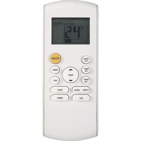 Télécommande compatible avec le climatiseur Midea RG57B/BGE RG57A2/BGEF (résistante à l'usure) (1/5)