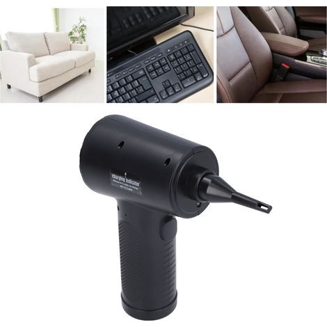 Poudreuse à air comprimé sans fil 51 000 tr/min, souffleur à jet sec rechargeable pour PC, nettoyage en profondeur, pour claviers de voiture,DUBUNS (1/5)