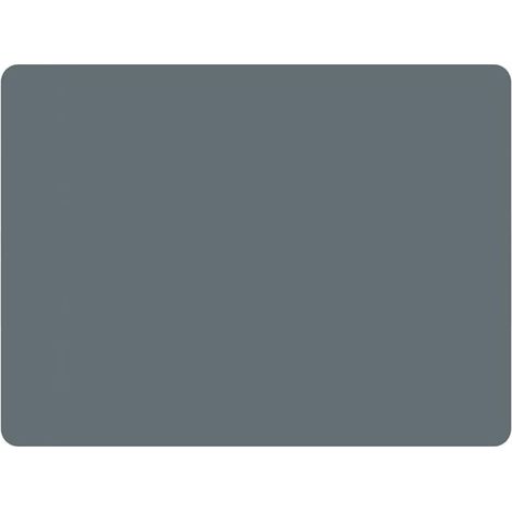 Set de table réutilisable en silicone, 40 x 30 cm, imperméable, isolation thermique, antidérapant, protecteur de comptoir, tapis de salle à manger (gris)'Gris'Gris'- (1/5)