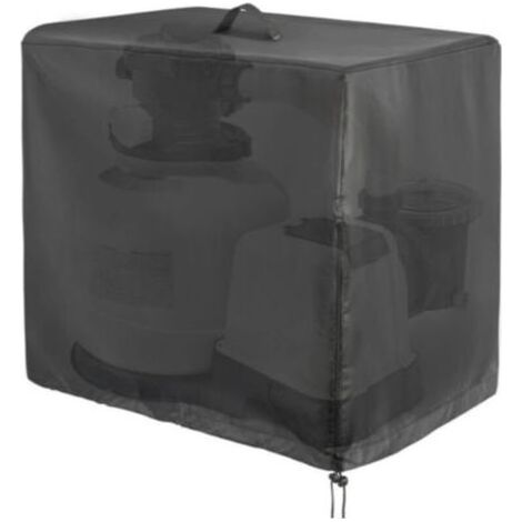 Housse de protection pour pompe de piscine - Housse de protection imperméable - Texture tissu Oxford - Convient pour la filtration du sable (1/5)